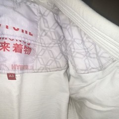 Future Kimonos Black Hybrid BJJ Gi Jacket Top, White A3 Adult Unisex