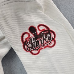 Lanky Fight Gear Pro 550 V2 Pearl Weave Size A-0LT White Kimono Ripstop Top