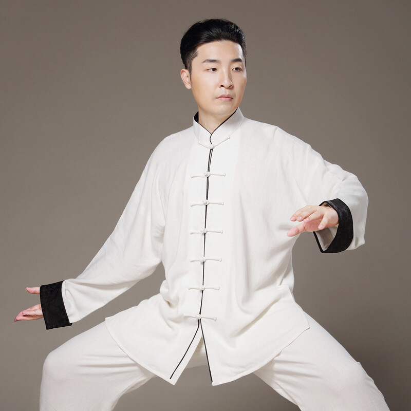 Unisex wing chun kung fu tai chi uniform traditional Chinese clothing