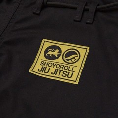 Shoyoroll Black BJJ Gi Jiu-Jitsu Cut Batch 71 Competitor Uniform Brazilian Suit