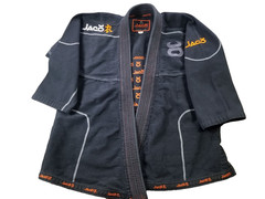 Jaco Jiu Jitsu Hybrid Performance Gi Jacket BJJ JIU JITSU Black A1 Embroidered