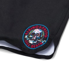 Til Death Albino and Preto Rash Guard SS & Short Bjj No Gi Jiu Jitsu Appareils A