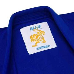 Shoyoroll WAZAir IBJJF BJJ Gi Blue – 450 GSM Jiu Jitsu Kimono With Bag