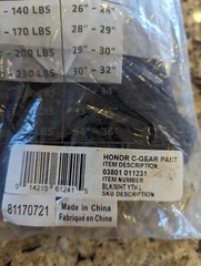Century Martial Arts Honor C-Gear Pant Black / White size Youth L