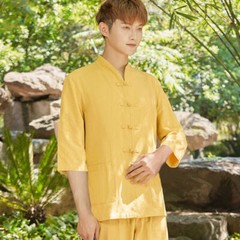 Chinese KungFu Tang fu Unisex Tai Chi Uniforms Clothing YOGA Fitness Zen Clothes
