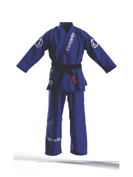 Men’s Kimonos Fearless COMP-Blue Kombatusa GI 450 GSM Pearl Weave Fight Wear
