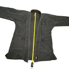Your Jiu Jitsu Gear Black Jiu-Jitsu Gi Jacket Top Only A-1 100% Cotton Unisex