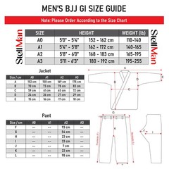 Stellman Core Brazilian Jiu Jitsu Blue 350gsm Grappling Fighting Uniform BJJ Gi