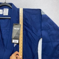 Elite Sports BJJ Gi Jacket Mens A3 Navy Blue Technical Fightwear