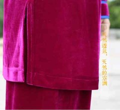Winter Tai Chi Clothes Thick Kung Fu Dress Wushu Martial Art Uniform Long Sleeve