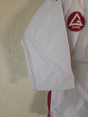 Gracie Barra Equipe Jiu Jitsu Gi Jacket Y6 Kimono White Top Only Size Youth 6