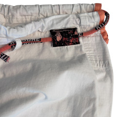 Kitsune Kimonos Pants A1 XL Jiu Jitsu Gi Pants White 100% Cotton BJJ Uniform