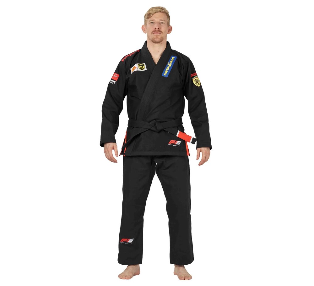 Fuji Suparaito Lightweight Mens Brazilian Jiu-Jitsu BJJ Gi XTR Edition 2.0 Black