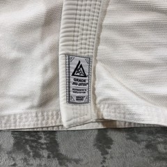 Gracie Jiu-Jitsu BJJ Gi Jacket Womens F2 White Authentic 100% Cotton Kimono Top