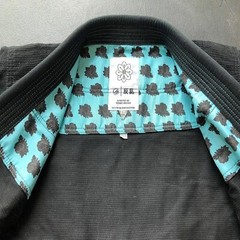 MEN’S SHOYOROLL BJJ BATCH # 72 REBEL GRAPPLER GI KIMONO UNIFORM JIU JITSU BLACK