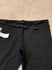 Ronin Gi Brazilian Jiu Jitsu Pants Only Size 6/190 Black Red Martial Art MMA