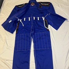 Vector Sports Brazilian Jiu-Jitsu (BJJ) Gi-Blue Size A0 Brand New with Tags