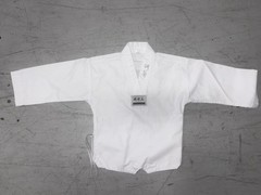 Size 000/120 Ages 6-10 WHITE 16 Oz. Gi Heavy Weight Karate Uniform New
