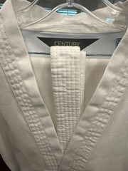 Youth martial arts outfit set. White. Youth Size 1. Taekwondo, karate.
