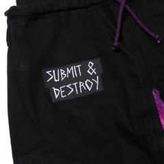 Albino & Preto Batch #85 No Mercy Black BJJ Gi with Gi Bag | A&P Limited Edition