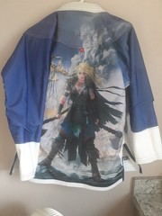 habrok viking size F2 jiu-jitsu MMA top with art work