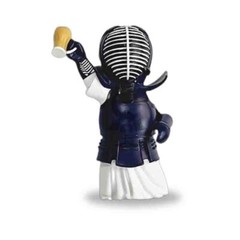 Kendoka Figure with Beer Kendo Doll with bogu White gi and Hakama Toy Figure…
