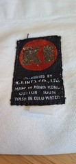 Vtg KI International Martial Arts Gi Pants White 100% Cotton Hong Kong 44″x25″
