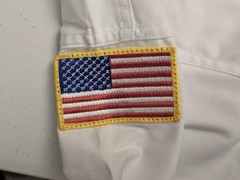 Tiger Claw TC 2000 Student Martial Arts Uniform With Embroidered Patches Size 00