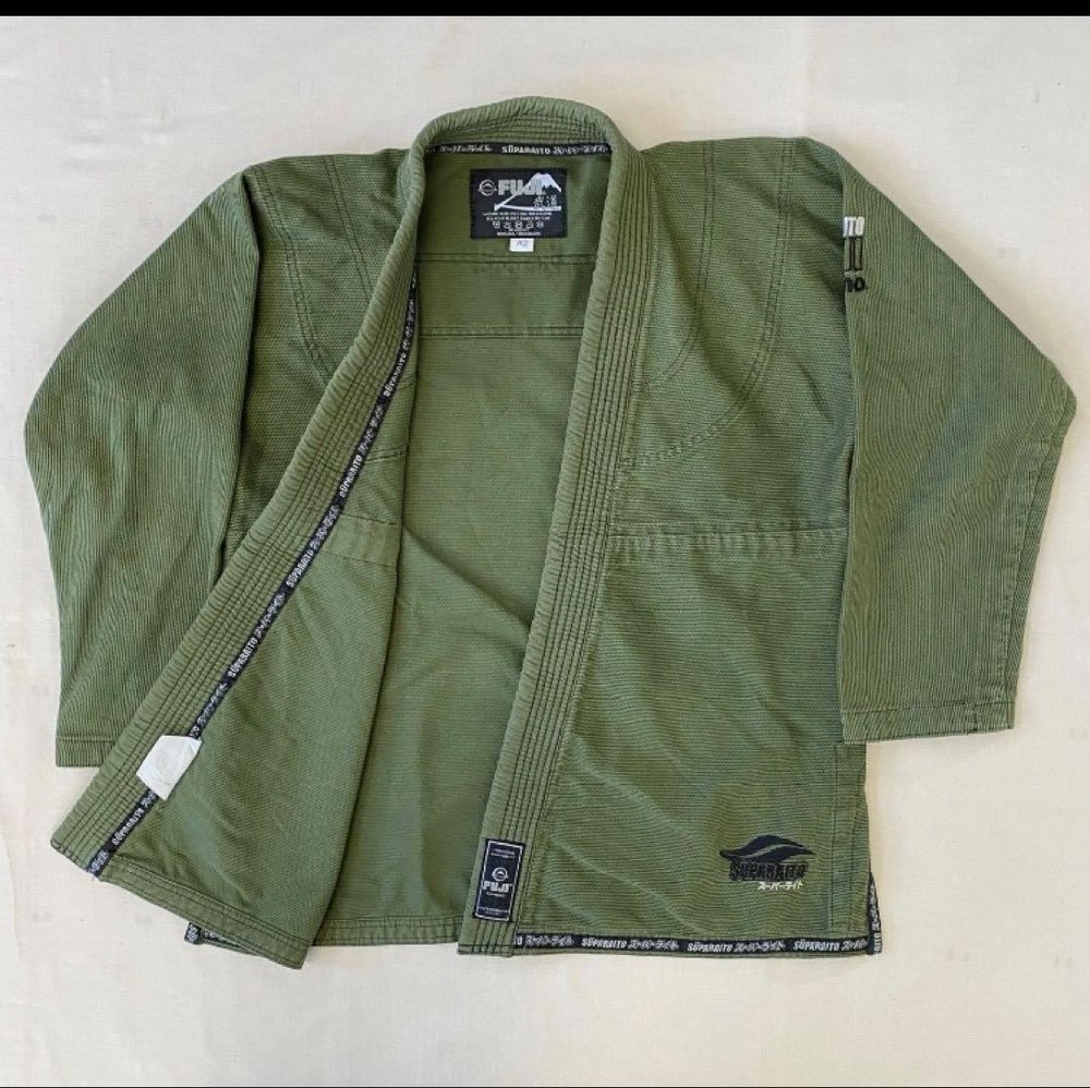 FUJI Judo Gi A2 Olive Green (Jacket Only)