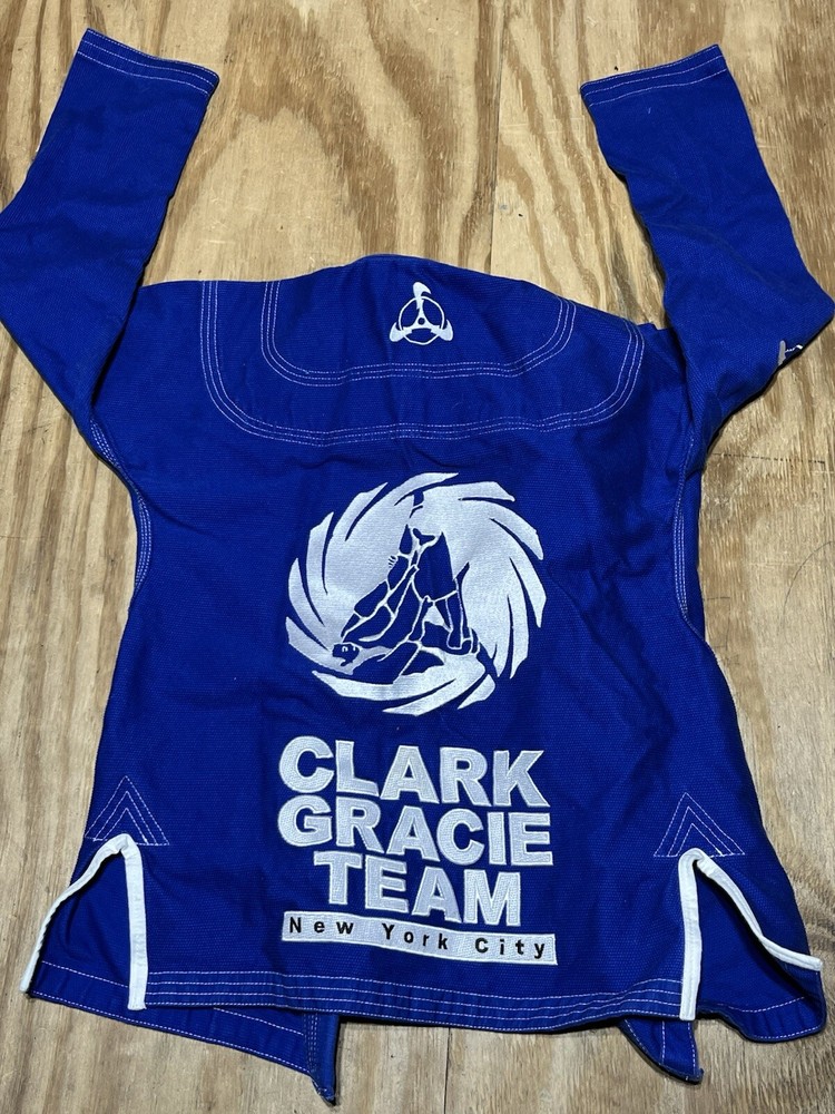 Clark Gracie Gi Blue Men A0 Martial Arts Top & Bottom @Krack