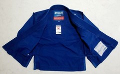 Gracie Barra Storm Kimonos Gi Jiu Jistu Blue Kids Size Y2 EUC UFC MMA Top