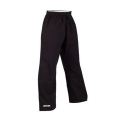Century Black 10oz. Heavyweight Brushed Cotton Gi Pants with Pockets Size 6