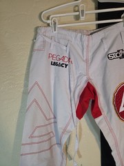 Gracie Barra Equipe Storm White Jiu-Jitsu Gi Pants Only Uniform Size A0 Karate