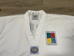 Best Sang Moo Sa Martial Arts Taekwondo Uniform Adult Size 4 – 180cm TOP White
