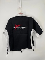 Century Youth Championship Martial Arts Uniform Gi Set Size 1 Black White