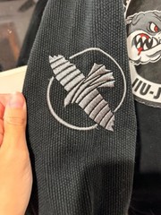 Carlson Gracie Jiu Jitsu Gi Jacket Size A0 Black BJJ Martial Arts Breakpoint