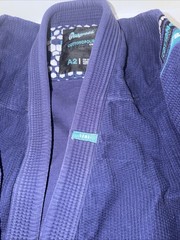 PROGRESS COTTONOPOLIS 1781 JIU JITSU GI Size A2 (No Red/Black Tying Belt)