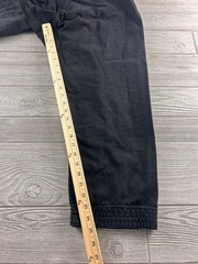 Tatami Fightwear Embroidered Pants Mens A3 Black Jiu Jitsu Bottom Cotton