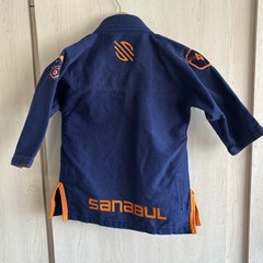 Sanabul jiu jitsu gi Youth Size KO blue & Orange top only