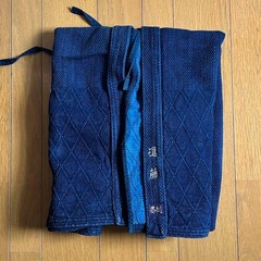 Japanese Kendo Gi Jacket Bushuichi 220 Double Real Indigo Dyed No 4