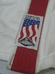 Vintage Century USA Taekwondo Jacket Adult Medium Stars Stripes Karate Gi