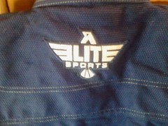 Elite Sports Gi Martial Arts jacket size A2 Navy Blue