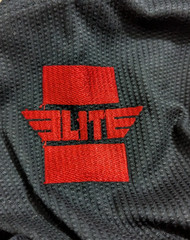 New Elite F1 Childs Gi no belt no pants black & red bjj mma boxing judo 3151