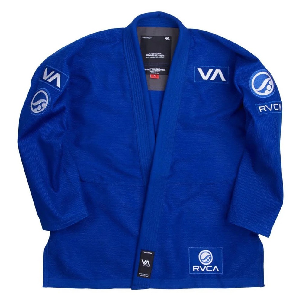 BJJ Gi Shoyoroll Cut RVCA V2 Batch 60 BJJ kimono 450 GSM Blue Sports Uniform