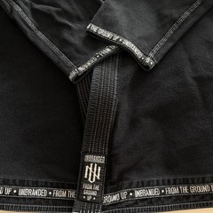 Unbranded Syndicate BJJ Gi A2 Black Jiu Jitsu Kimono Pants Set MMA