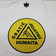 Gracie Humaita BJJ Gi Kids Size M000 White Jiu Jitsu Kimono Uniform