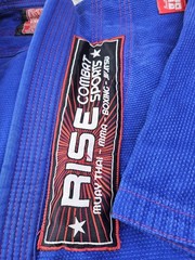 Kid’s Blue Breakpoint Brazilian Ju-Jitsu Gi Muay Thai K1 Rise Combat Sports