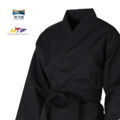 New Mudoin Grand Master Original Taekwondo Hapkido Karate Uniform Dobok Gi Black