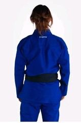 Progress Jiu Jitsu Women’s Academy Gi Blue with Free White Belt Size F3