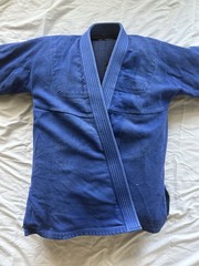 Brazilian Jiu Jitsu Gi – BBJ – OTM Fight Shop Light Weight Gi – A3 Blue